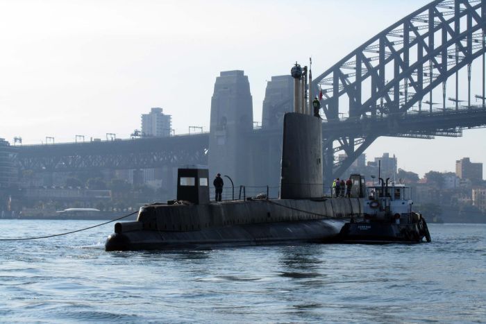 sydney harbour submarines