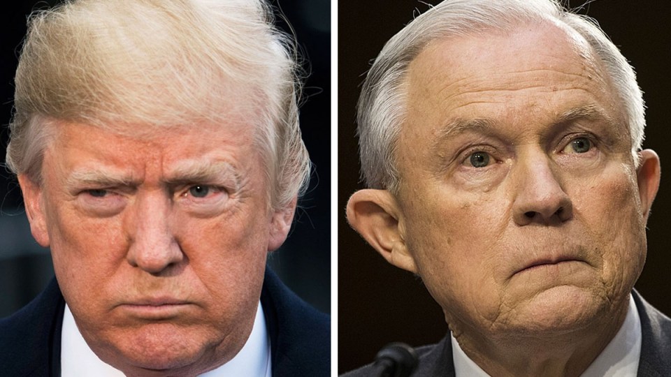donald Trump attacks Jeff Sessions