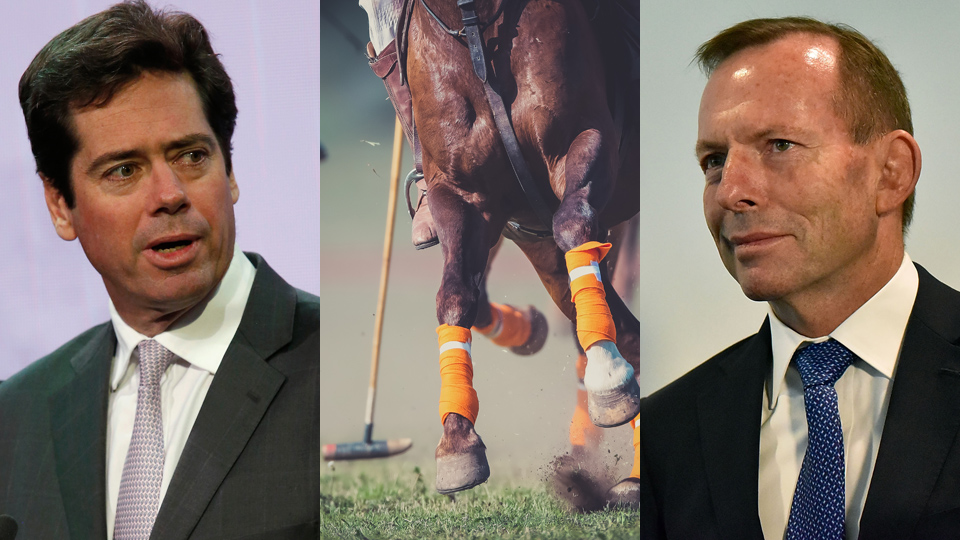 gillon mclachlan polo tony abbott