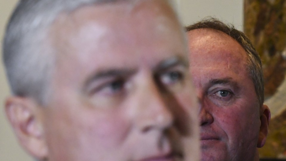 barnaby joyce michael mccormack nationals