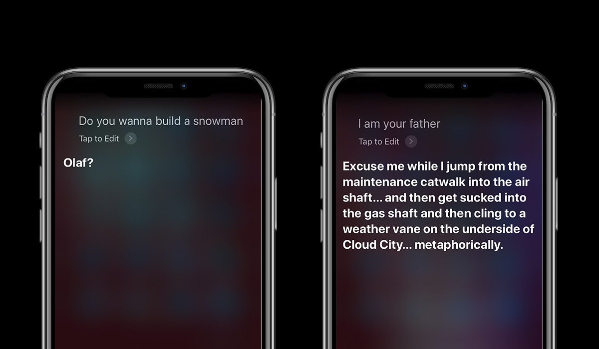 siri on an apple iphone