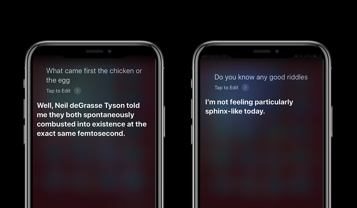 siri on an apple iphone