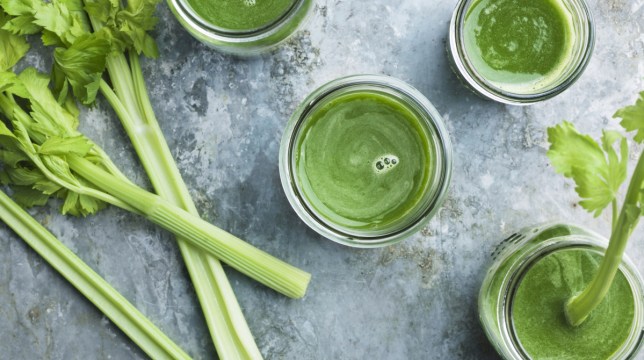 Celery juice is claimed to have miracle healing powers ... but dietitians are not convinced.