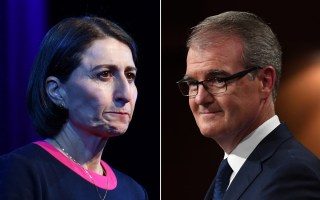 nsw election - gladys berejiklian and michael daley