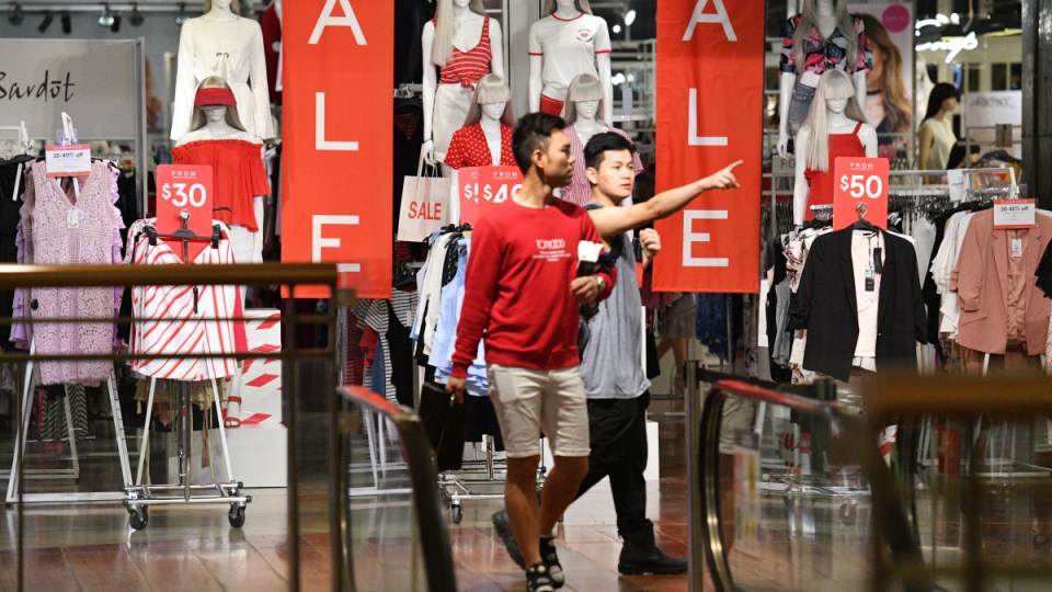 retail spending up february