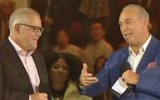 Brian Houston and Scott Morrison