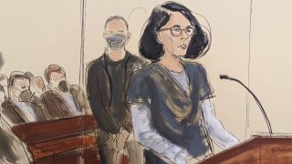 Ghislaine Maxwell sketch