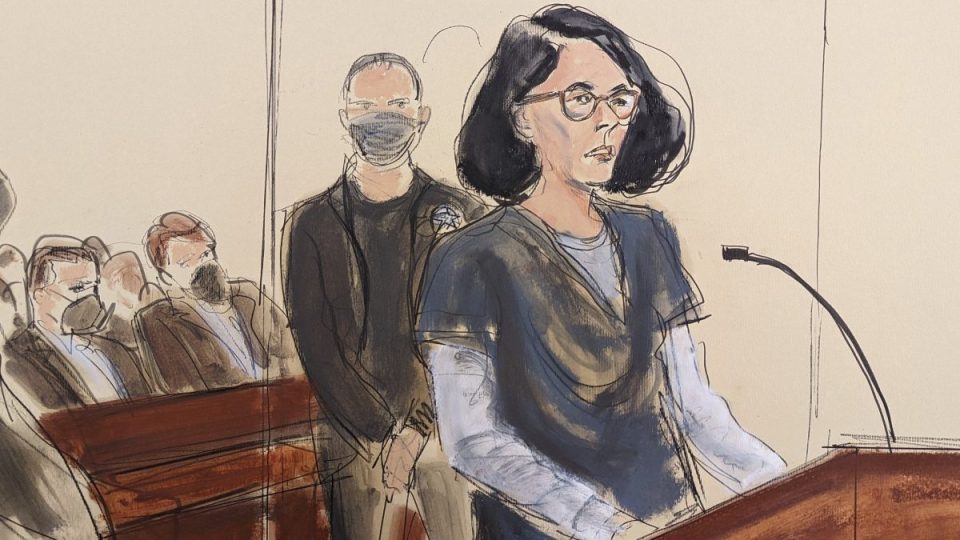 Ghislaine Maxwell sketch