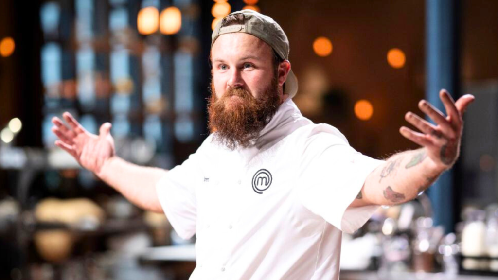 pictured is Masterchef winner Brent Draper