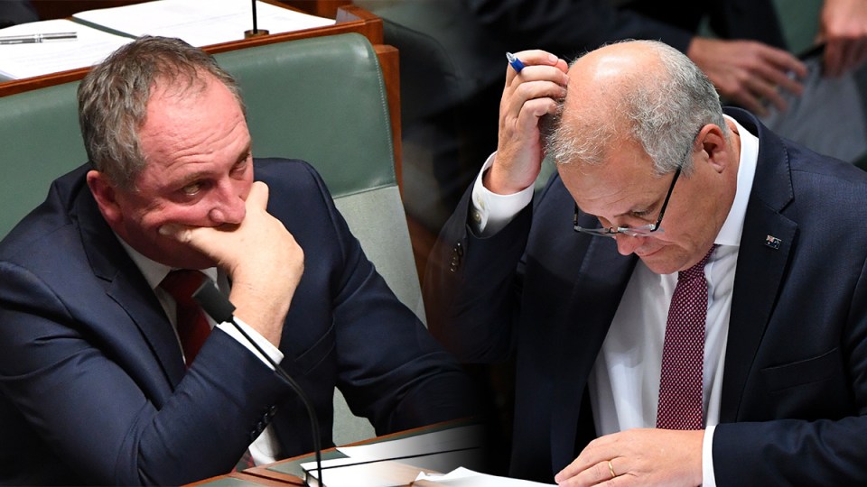 Barnaby Joyce Scott Morrison