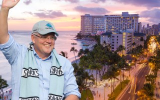 Scott Morrison holiday