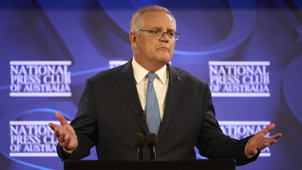 scott morrison texts