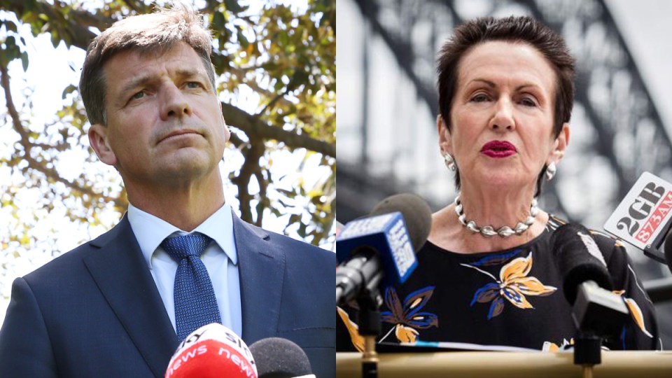 angus taylor clover moore apology