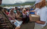 aid workers disaster zones