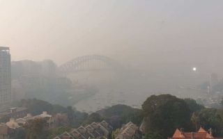 sydney smoke haze
