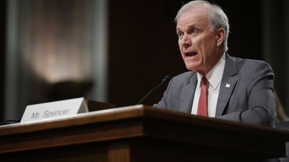 richard spencer navy quit