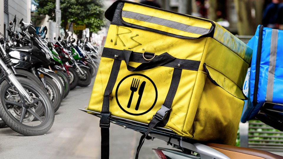 Food delivery services are creating demand for motor scooters.