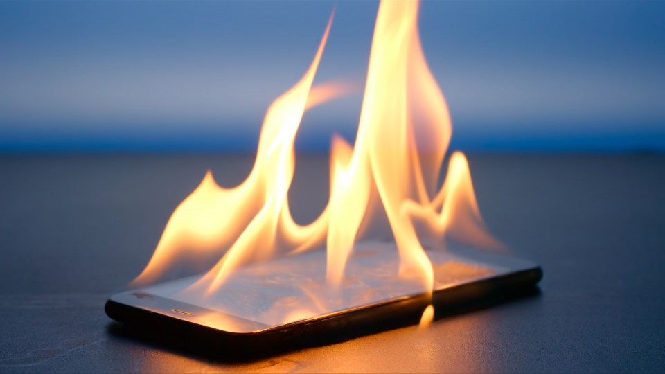 Phone overheating