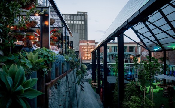 hanging garden grocer