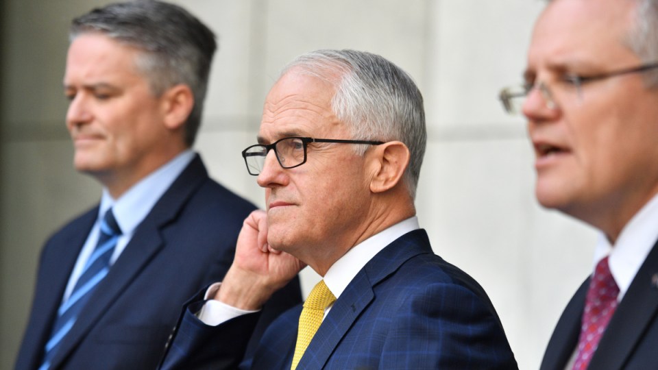 Cormann Turnbull Text Message