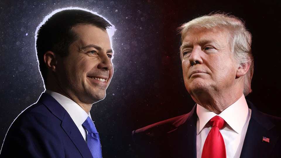 Pete Buttigieg Donald Trump
