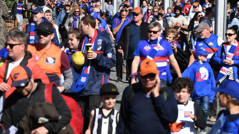 victorian fan ban afl nrl