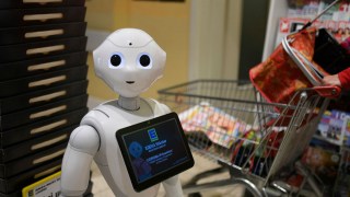 Supermarket robots AI