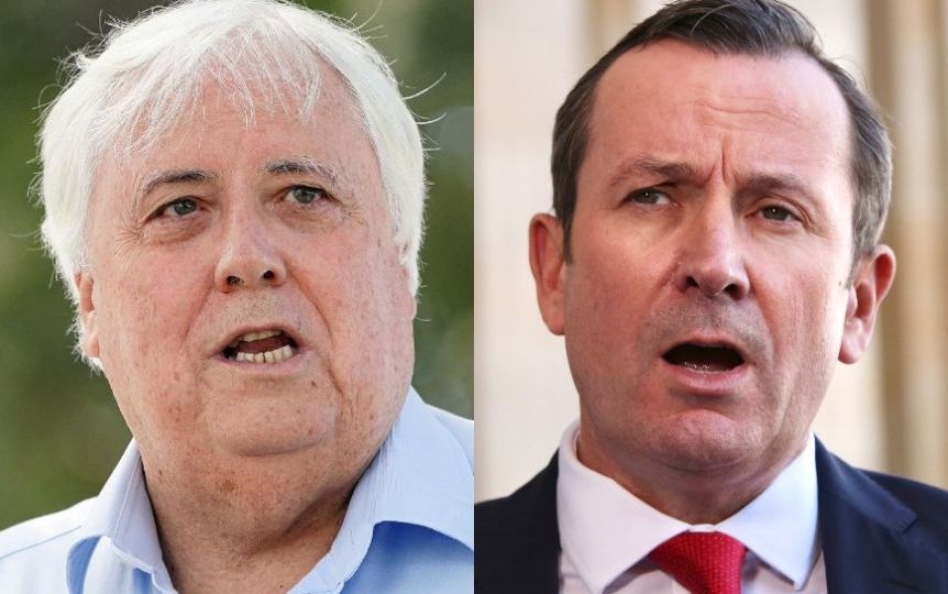 clive palmer sues wa