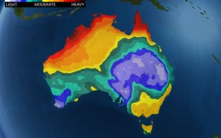 summer rain australia