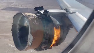 boeing engine fire