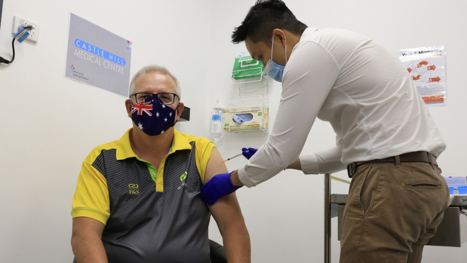 scott morrison covid booster