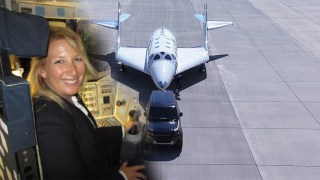 First woman astronaut Kim Ellis Hayes