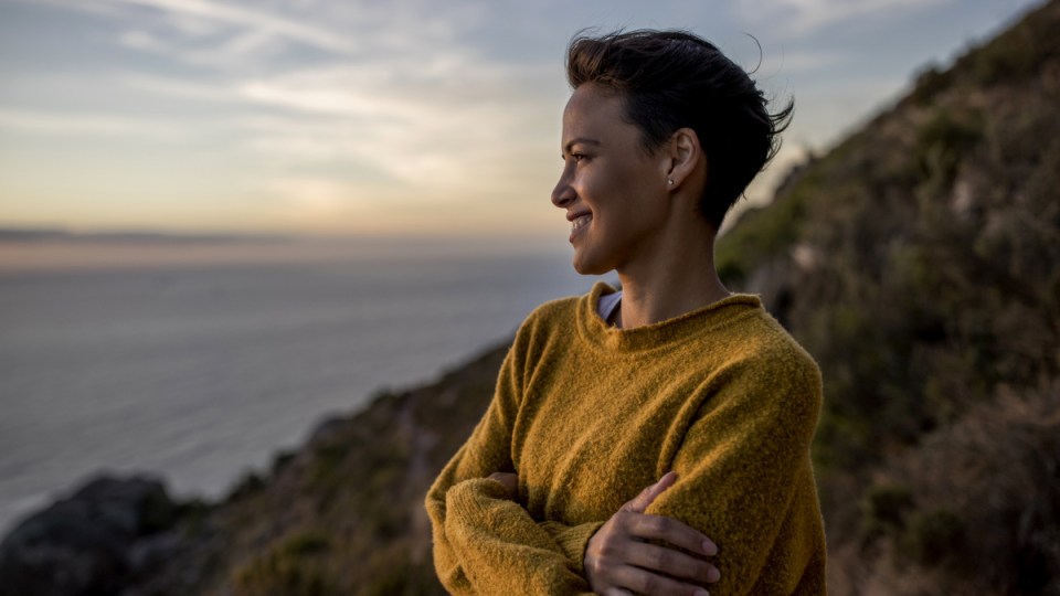 climate change ethical investing smiling woman