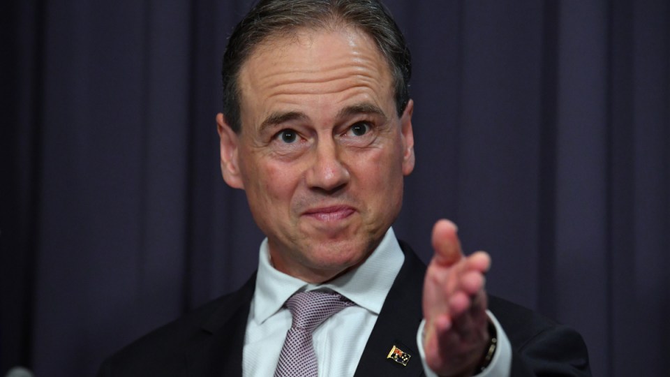 rapid tests greg hunt