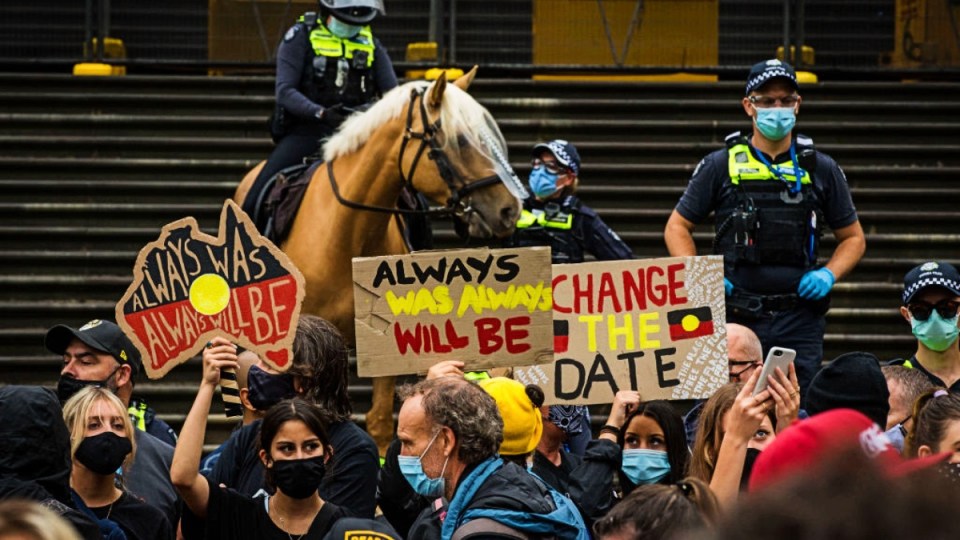 australia day protest