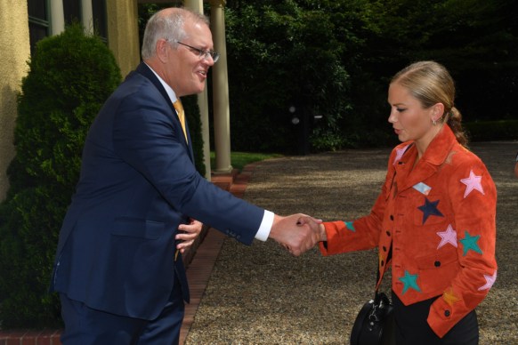 grace tame scott morrison