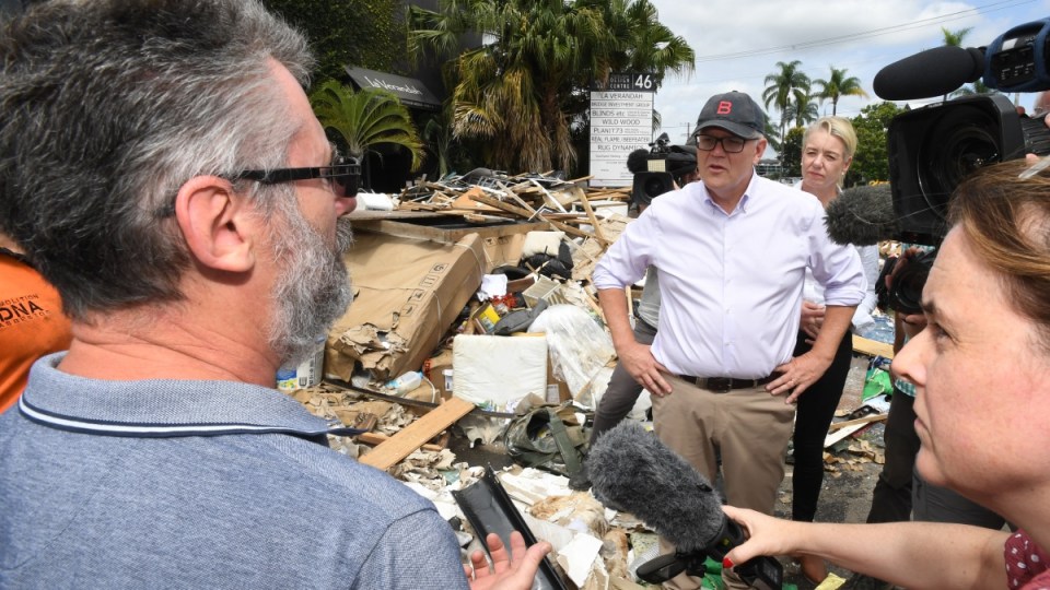 scott morrison qld floods
