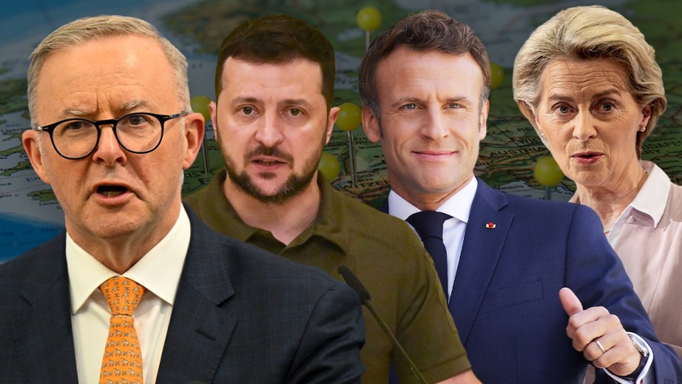 Mr Albanese has sought to twin international concerns with those on Australia's doorstep.