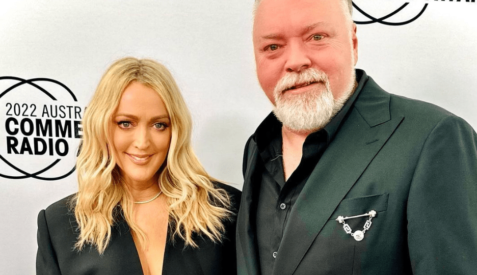 Pictured is Kyle and Jackie O