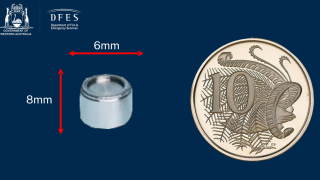 radioactive capsule wa