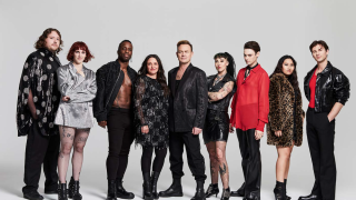 Pictured is the cast of the Rocky Horror Show