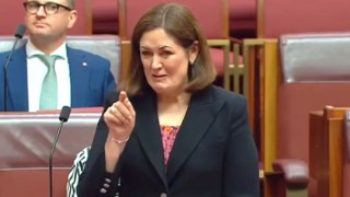 sarah henderson nazi senate tears