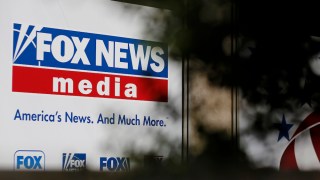 Pictured is Fox News