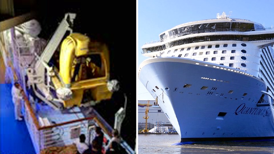 man missing quantam of the seas