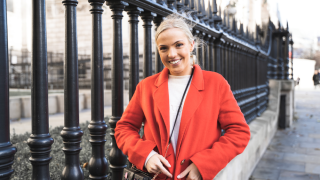 Pictured is Alexandra Wilson, the medicine student off to push for a self care policy at the World Health Organisation’s World Health Assembly