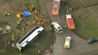 school bus crash