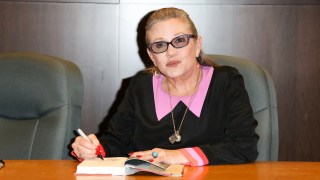 pictured is Carrie Fisher