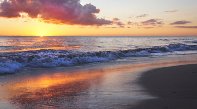 Sunset in Perth is apparently the best in Australia.