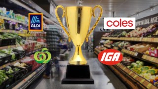 supermarket shoppers