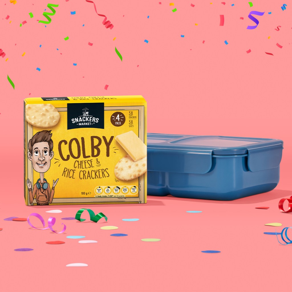 pictured is aldi cheese and crackers